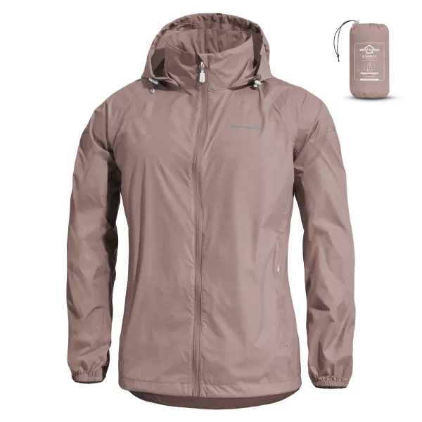  Geaca de dama PENTAGON CLOUDBURST PACKABLE WOMENS RAIN JACKET K07020 MĂR PUTRED 