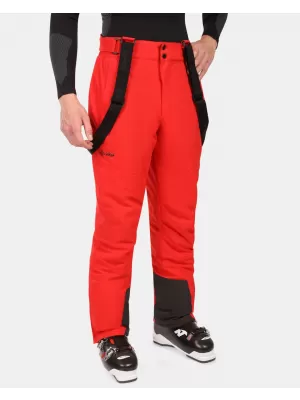 Pantaloni de schi pentru bărbați KILPI MIMAS-M ZM0406KI ROŞU