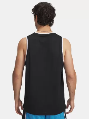 Maiou bărbătesc UNDER ARMOUR UA ZONE PRO MESH TANK 1390118-001 NEGRU