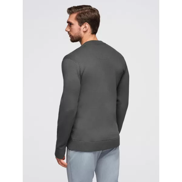  Pulover pentru bărbați OMBRE OM-SWZS-0146 GRAFIT 