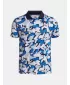 Tricou băieți UNDER ARMOUR UA MATCHPLAY PRINTED POLO 1377349-412 ALBASTRU