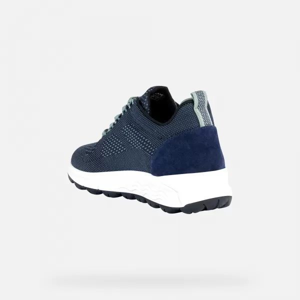  Adidași de damă GEOX SPHERICA 4X4 B ABX ALBASTRU ÎNCHIS 