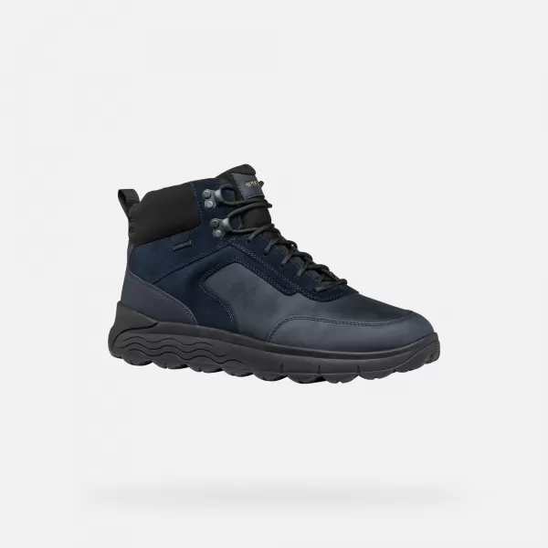  Botine pentru bărbați GEOX SPHERICA 4X4 ABX ALBASTRU ÎNCHIS 