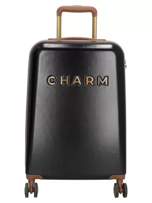 Valiză CHARM LONDON CAPETOWN S NEGRU