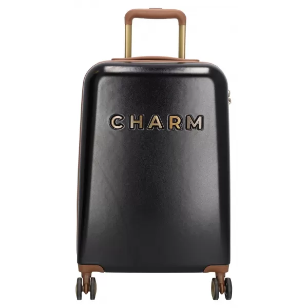  Valiză CHARM LONDON CAPETOWN S NEGRU 