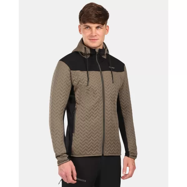  Hanorac pentru bărbați din fleece KILPI NEVIA-M ZM0215KI VERDE 