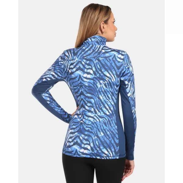  Tricou termic de damă KILPI WILLEA-W ZL0505KI ALBASTRU ÎNCHIS 