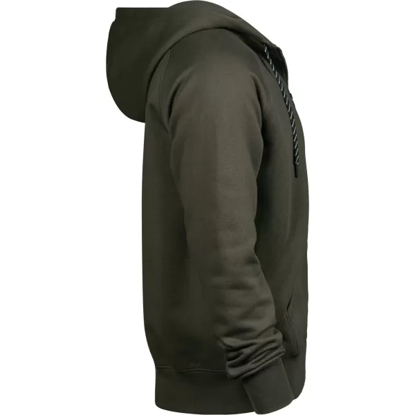  Hanorac pentru bărbați TEE JAYS | TJ 5435 VERDE INTENS 