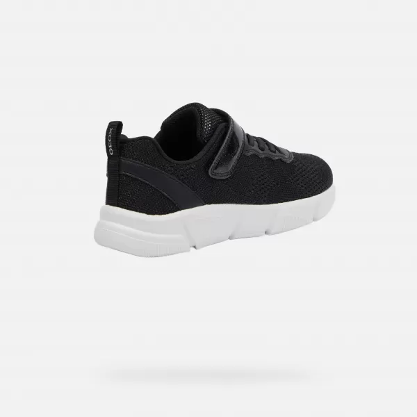  Adidași pentru fete GEOX ARIL NEGRU 