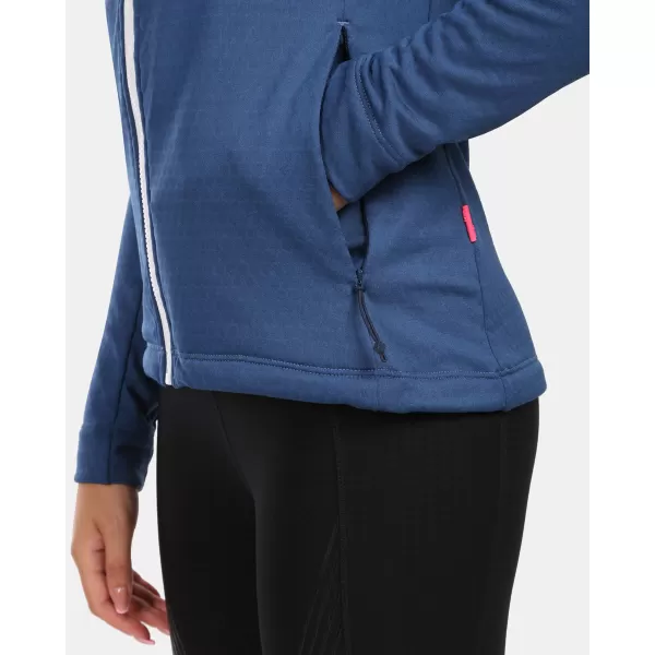  Hanorac de damă din fleece KILPI SIREN-W ZL0205KI ALBASTRU ÎNCHIS 