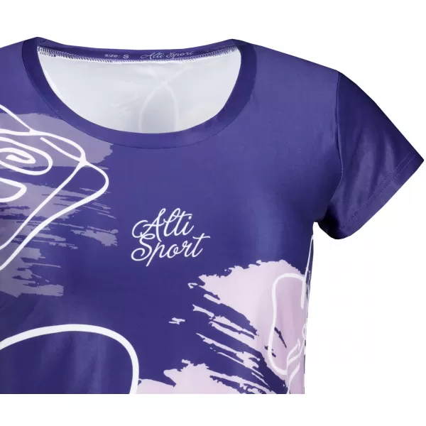  Cămașă de agrement pentru femei premium ALTISPORT VOJ/ALW120TR06 VIOLET 