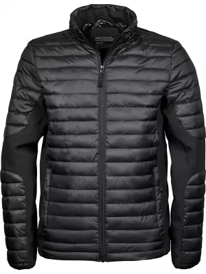 Jachetă pentru bărbați TEE JAYS | TJ 9626 NEGRU/NEGRU