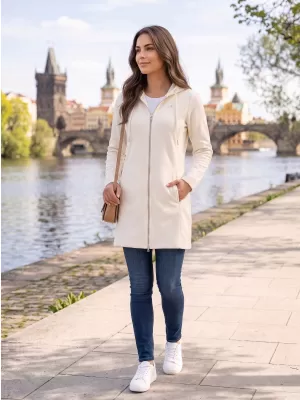 Hanorac de dama ALTISPORT LIALA cremos