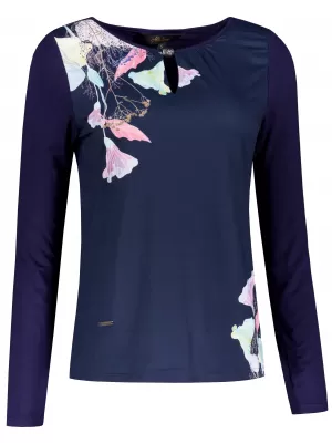Tricou de damă ALTISPORT GLADYS ALBASTRU ÎNCHIS