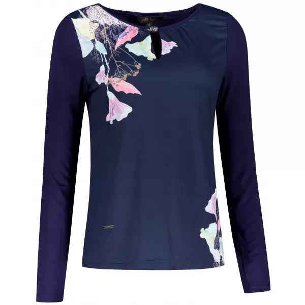  Tricou de damă ALTISPORT GLADYS ALBASTRU ÎNCHIS 