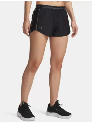 Pantaloni scurți de damă UNDER ARMOUR TECH PLAY UP SHORTS 1389882-001 NEGRU