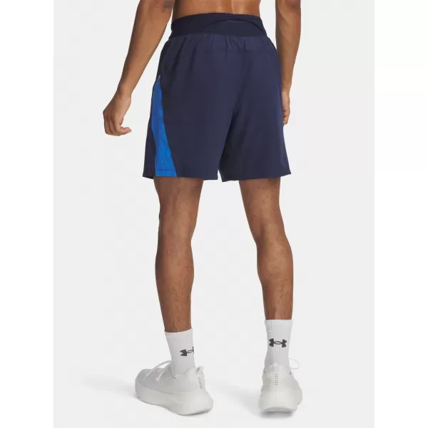  Pantaloni scurți pentru bărbați UNDER ARMOUR UA LAUNCH PRO 7 SHORTS ALBASTRU 
