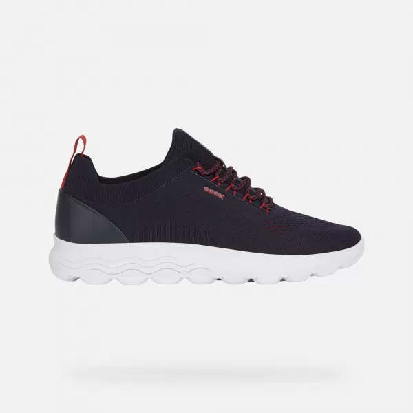  Adidași pentru bărbați GEOX SPHERICA G002561 ALBASTRU ÎNCHIS 