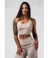Deni x Sports tank top 309 CREAM Nebbia