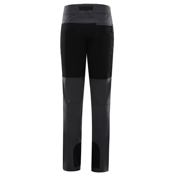  Pantaloni softshell pentru bărbați ALPINE PRO AKAN 2 GRI ÎNCHIS 