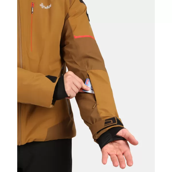  Jachetă de schi pentru bărbați KILPI TURNAU-M ZM0110KI MARO 
