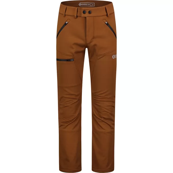  Pantaloni softshell pentru bărbați NORDBLANC THORN NBFPM8266 MARO 