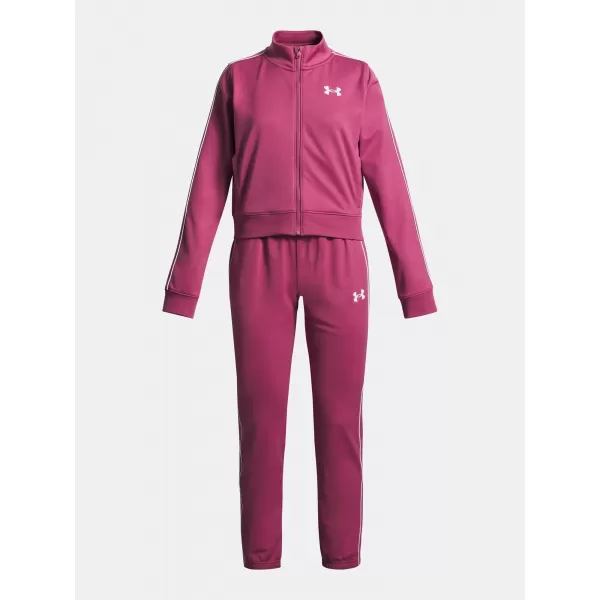  Trusa pentru fete UNDER ARMOUR UA ICON KNIT CROP TRACKSUIT 1386528-659 ROŞU 