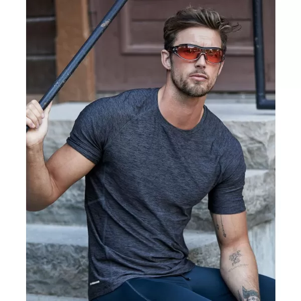  Tricou pentru bărbați TEE JAYS | TJ 7020 NEGRU 