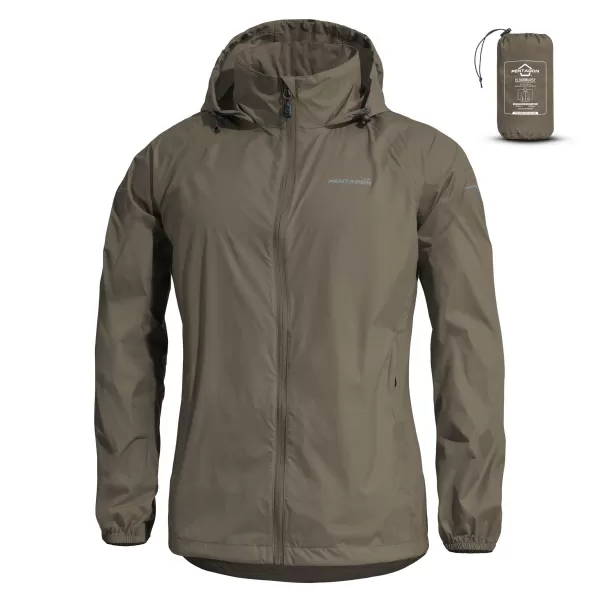  Geaca de dama PENTAGON CLOUDBURST PACKABLE WOMENS RAIN JACKET K07020 GRI MARO 