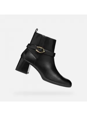 Botine de dama GEOX WALK PLEASURE 55 G004564 NEGRU
