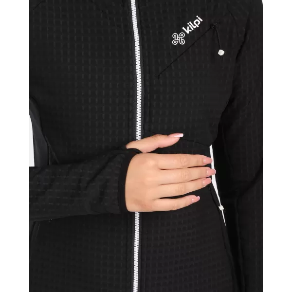 Hanorac de damă din fleece KILPI FRENSIS-W ZL0203KI NEGRU 
