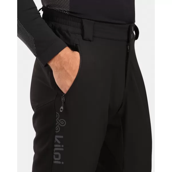  Pantaloni softshell pentru bărbați KILPI NUUK-M ZM0410KI NEGRU 
