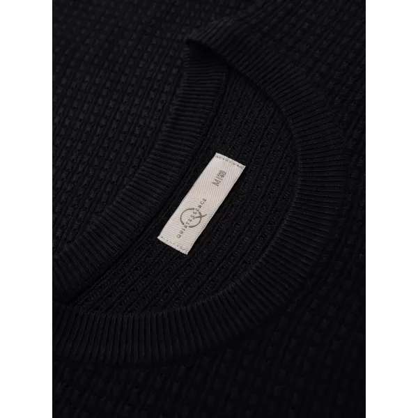  Pulover pentru bărbați OMBRE OM-SWSW-0181 NEGRU 