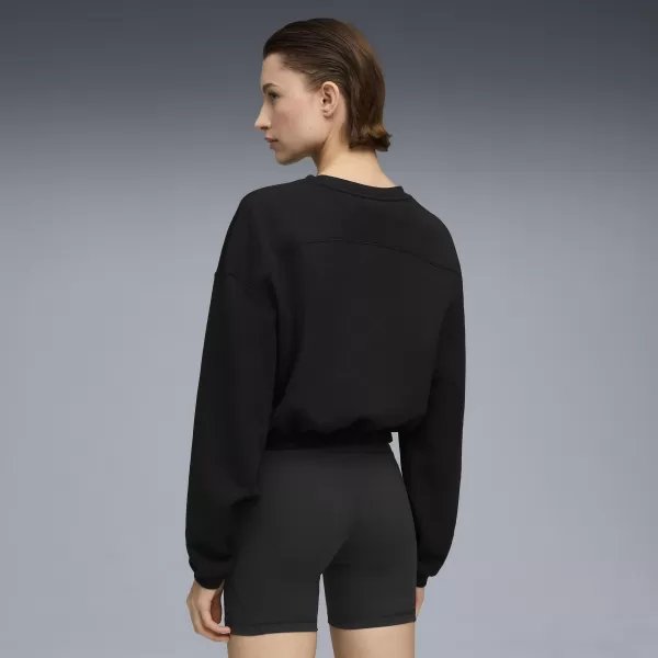  Panoul pentru doamne PUMA W CLOUDSPUN CREW 52746101 PUMA NEGRU 