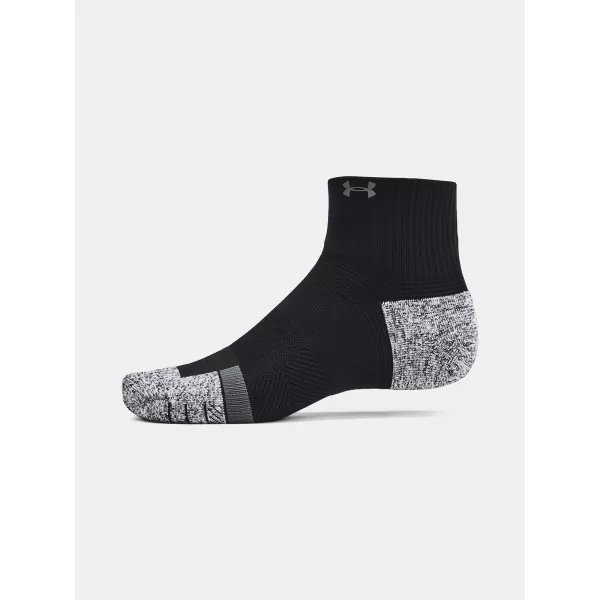  Șosete UNDER ARMOUR UNISEX UA AD PRO QTR (3 PÁRY) 1387047-001 NEGRU 