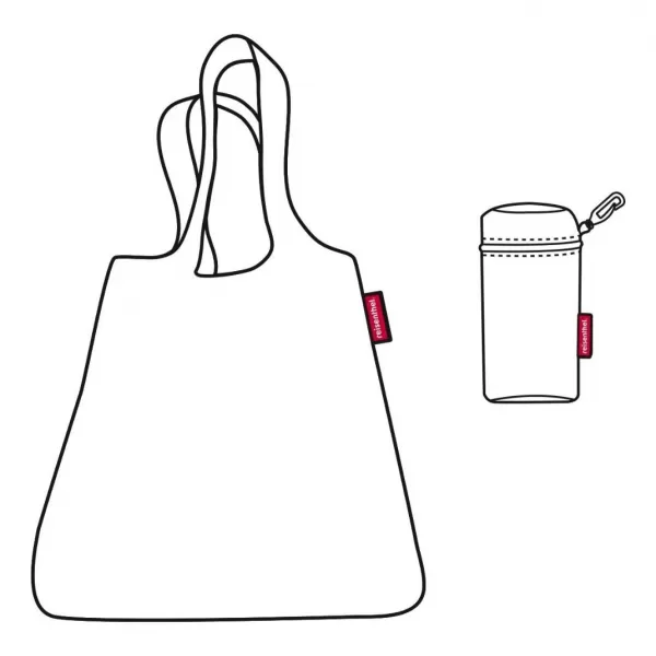  Sac REISENTHEL MINI MAXI SHOPPER L NEGRU 