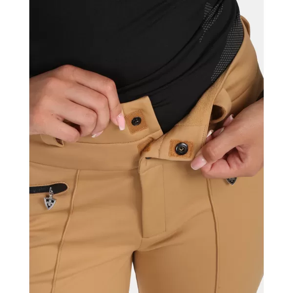  Pantaloni de schi pentru femei KILPI MAURA-W ZL0405KI BEJ 
