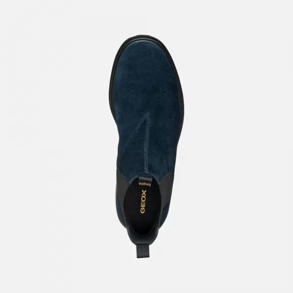  Pantofi pentru bărbați GEOX SPHERICA EC7 G011182 ALBASTRU ÎNCHIS 