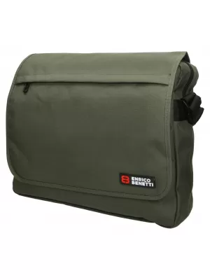 Geanta pentru barbati ENRICO BENETTI Amsterdam Shoulder Bag MĂSLINE