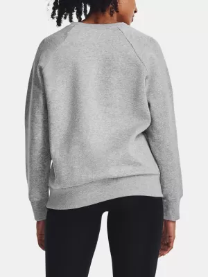 Hanorac de dama UNDER ARMOUR UA RIVAL FLEECE CREW 1379508-012 GRI