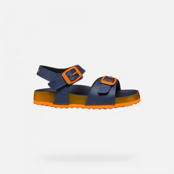  Sandale pentru baieti GEOX GHITA J558LC0003WC0659 ALBASTRU ÎNCHIS 