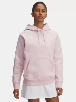 Hanorac de dama UNDER ARMOUR UA RIVAL FLEECE HOODIE 1379500-648 ROZ