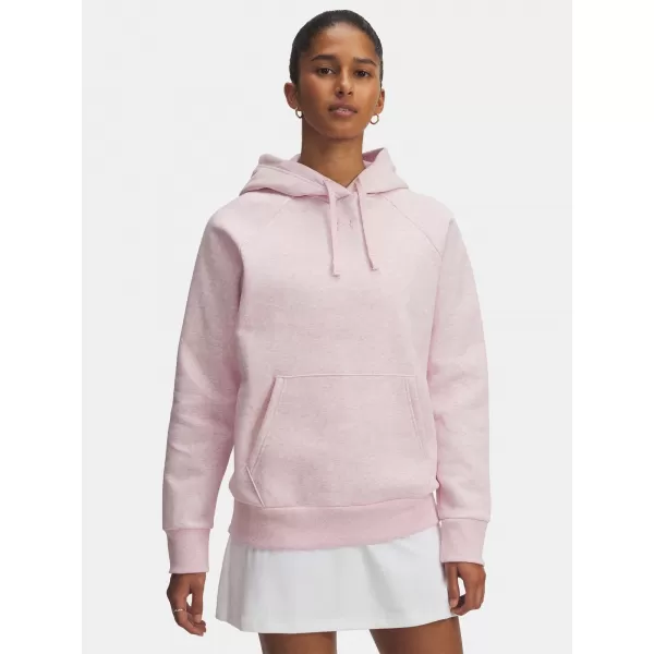  Hanorac de dama UNDER ARMOUR UA RIVAL FLEECE HOODIE 1379500-648 ROZ 