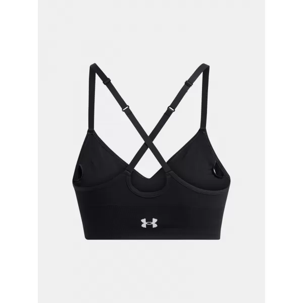  Sutien de damă UNDER ARMOUR VANISH SEAMLESS LOW BRA 1384417-001 NEGRU 
