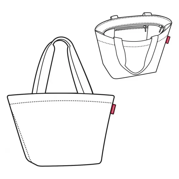 Geantă de mână REISENTHEL SHOPPER M NEGRU 