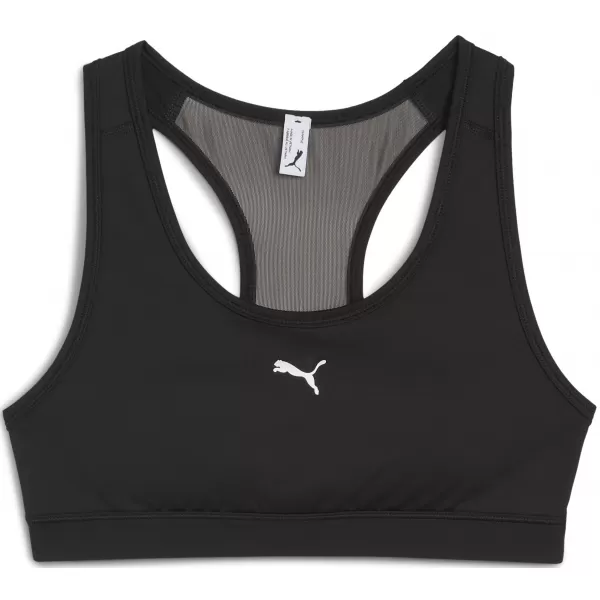  Sutienul doamnei PUMA 4KEEPS BRA - PADDED - SMALL CAT 52814901 PUMA BLACK/SMALL CAT 