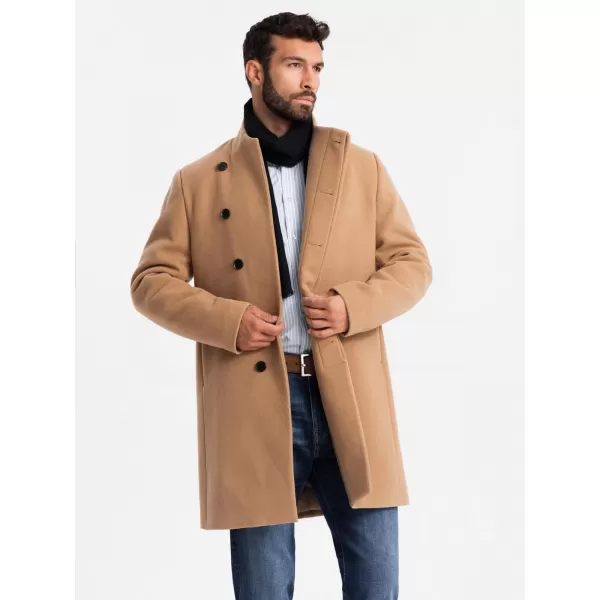  Haina masculină OMBRE OM-COWC-0141 MARO DESCHIS 