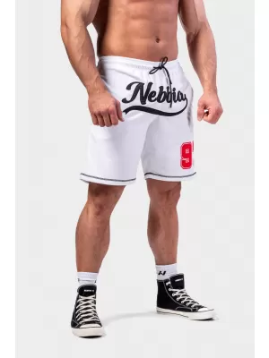 Pantaloni scurți bărbați FIRST PICK 379 White Nebbia