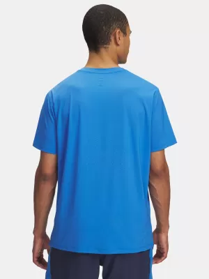Tricou pentru bărbați UNDER ARMOUR UA LAUNCH ELITE SHORTSLEEVE 1389802-402 ALBASTRU