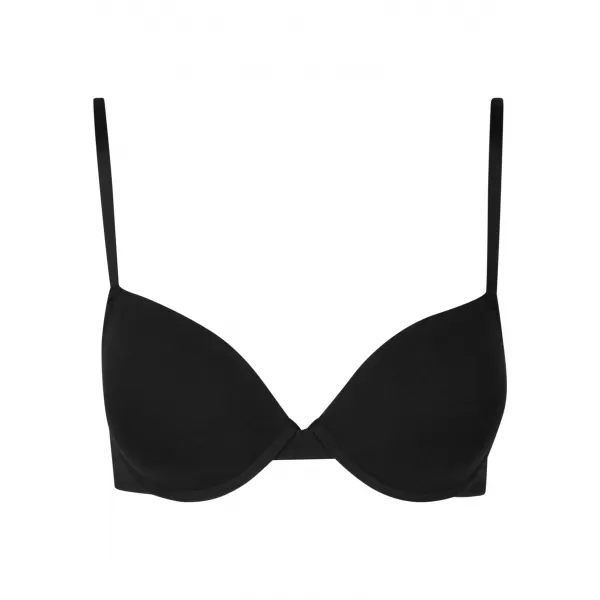  Sutien de damă URBAN CLASSICS TB7652A NEGRU/ALB 